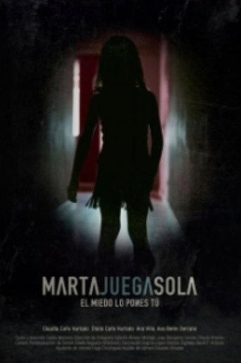 Póster de Marta juega sola