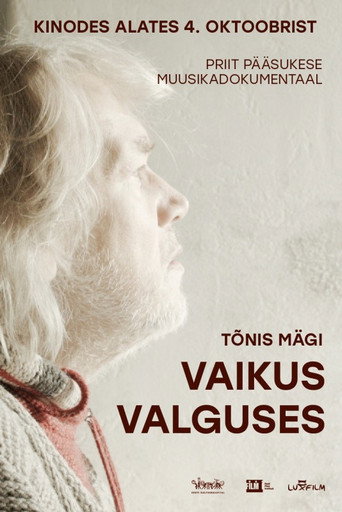 Póster de Tõnis Mägi. Vaikus valguses