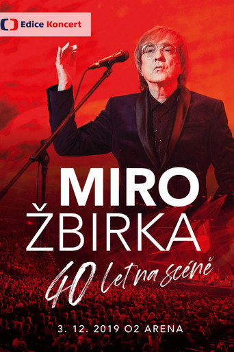 Póster de Miro Žbirka: 40 let na scéně