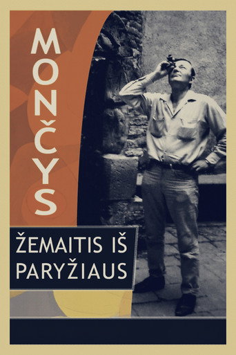 Póster de Mončys. Žemaitis iš Paryžiaus