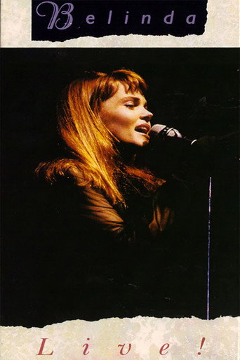 Póster de Belinda Live!