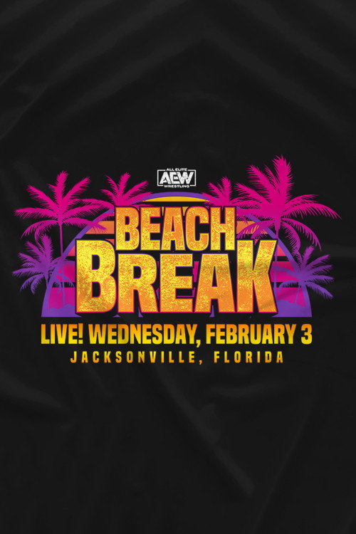 Póster de AEW Beach Break