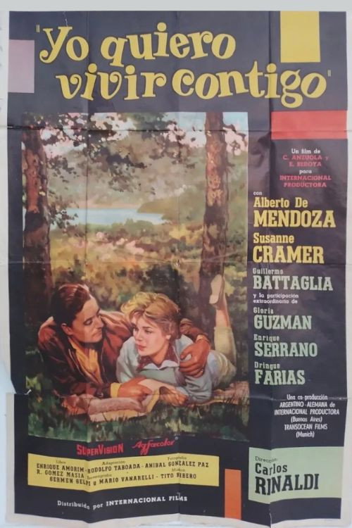 Póster de Yo quiero vivir contigo