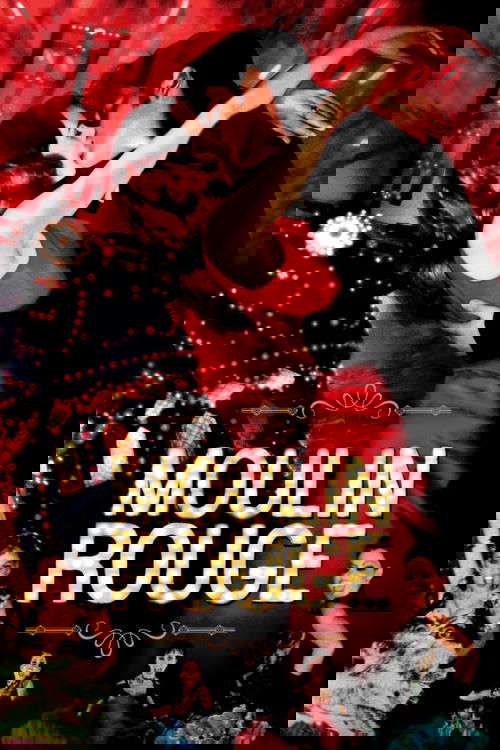 Póster de Moulin Rouge, amor en rojo