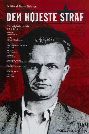 Póster de Den højeste straf