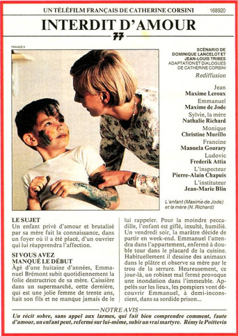 Póster de Interdit d'amour