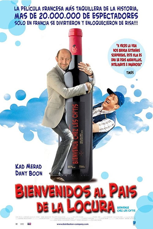 Póster de Bienvenue chez les Ch'tis