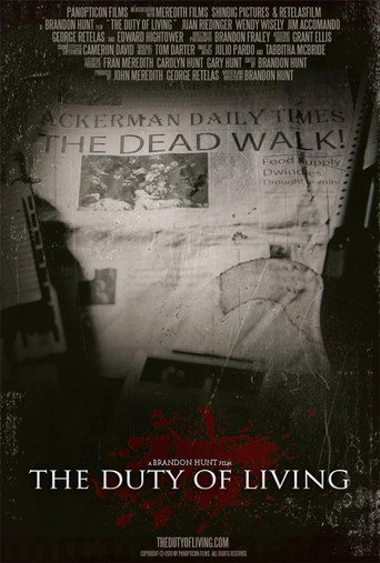 Póster de The Duty Of Living