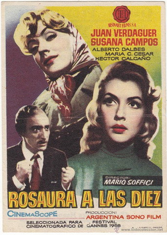 Póster de Rosaura a las 10