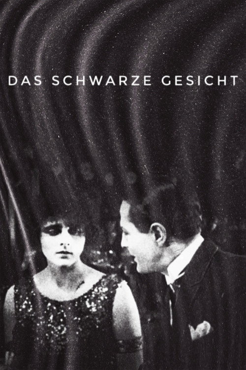Póster de Das schwarze Gesicht