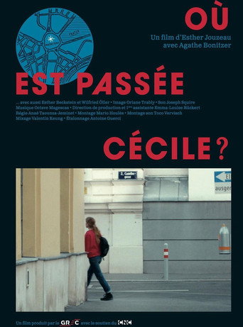 Póster de Où est passée Cécile ?