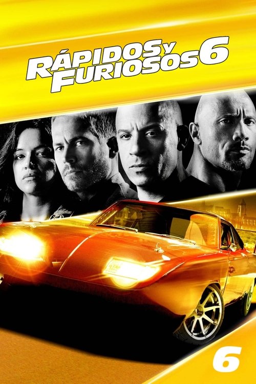 Póster de Rápidos y furiosos 6