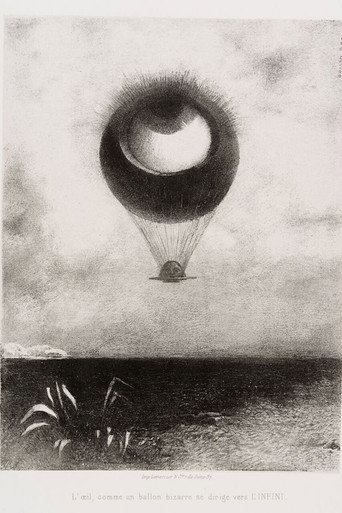 Póster de Odilon Redon or The Eye Like a Strange Balloon Mounts Toward Infinity