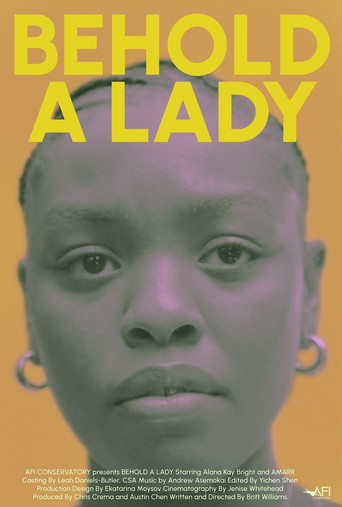 Póster de Behold A Lady