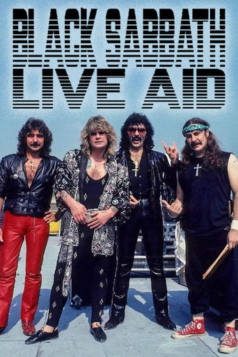 Póster de Black Sabbath: Live Aid