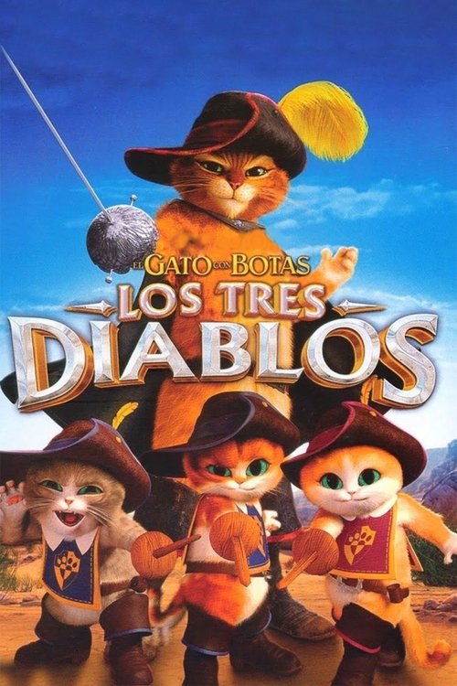 Póster de Gato con Botas: Los Tres Diablos