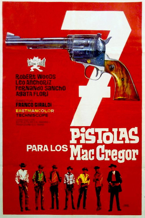 Póster de Sette pistole per i MacGregor
