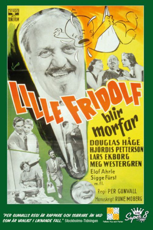 Póster de Lille Fridolf blir morfar