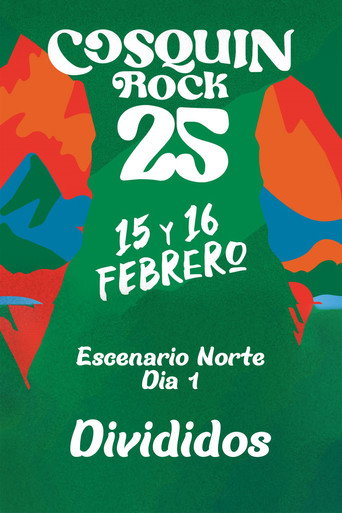 Póster de Divididos - Cosquín Rock 2025