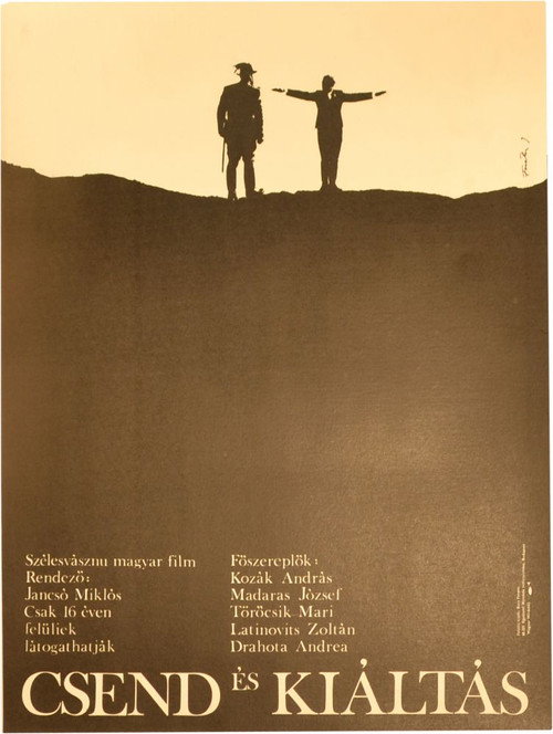Póster de Csend és kiáltás