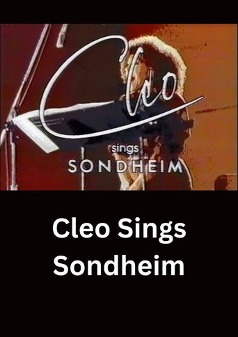 Póster de Cleo Sings Sondheim