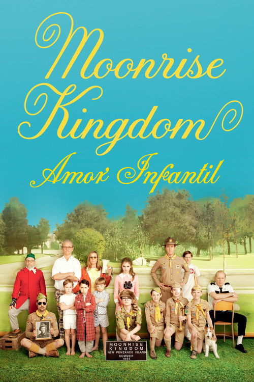 Póster de Moonrise Kingdom: Amor Infantil