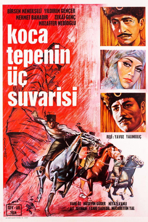 Póster de Kocatepe'nin Üç Süvarisi