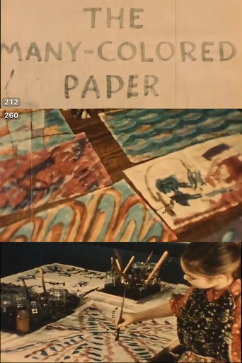 Póster de THE MANY COLORED PAPER