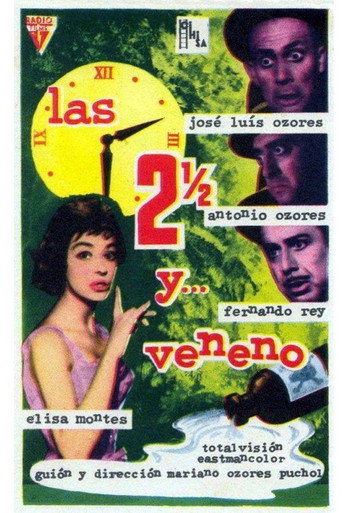 Póster de Las dos y media y... veneno