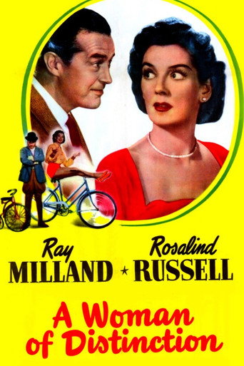 Póster de A Woman of Distinction
