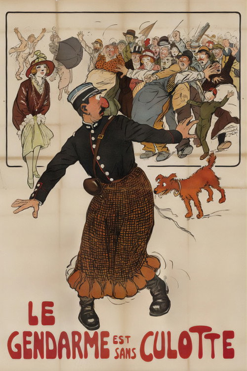 Póster de Le Gendarme est sans Culotte
