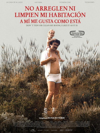 Póster de No arreglen ni limpien mi habitación, a mí me gusta como está