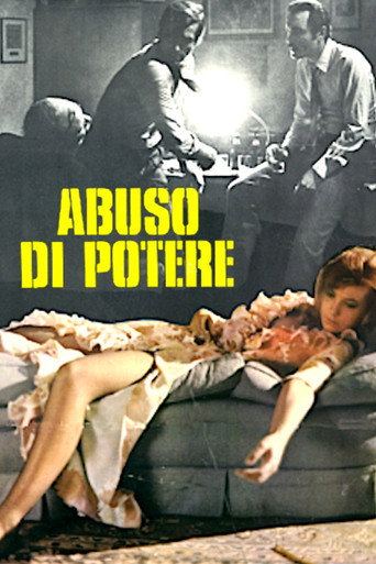 Póster de Abuso di potere