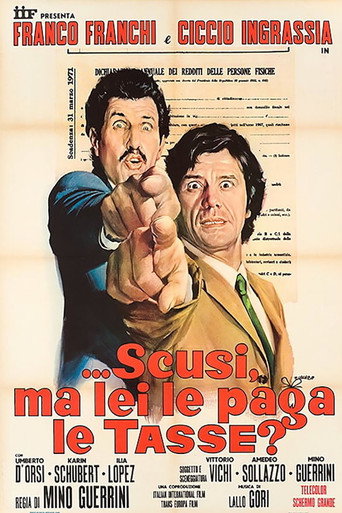 Póster de ...Scusi, ma lei le paga le tasse?