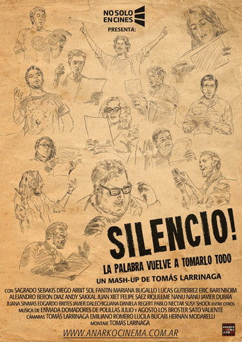 Póster de SILENCIO la palabra vuelve a tomarlo todo