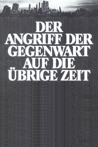 Póster de Der Angriff der Gegenwart auf die übrige Zeit