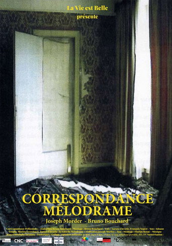 Póster de Correspondance Mélodrame