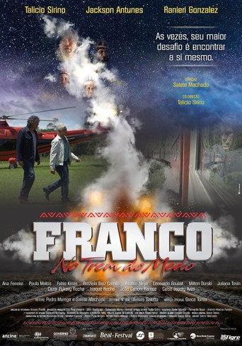Póster de Franco no Trem do Medo