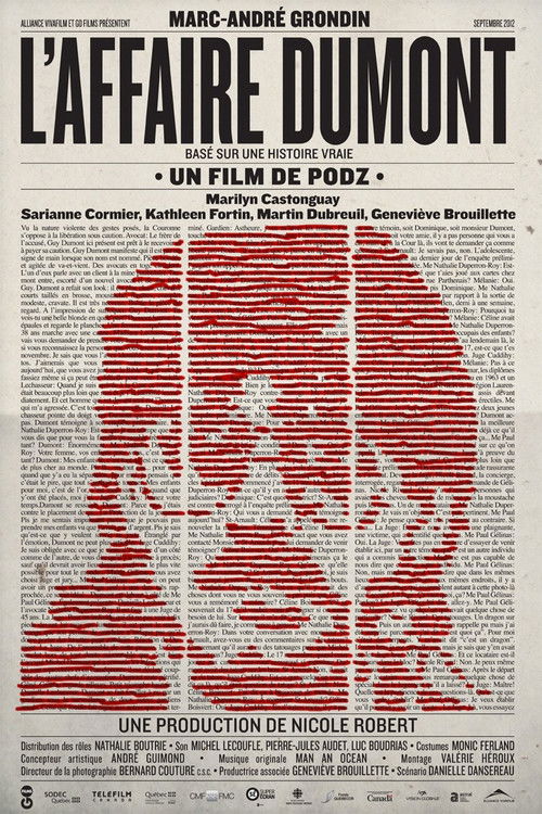 Póster de L'affaire Dumont