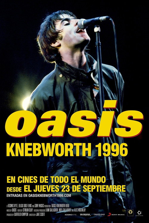 Póster de Oasis: Knebworth 1996