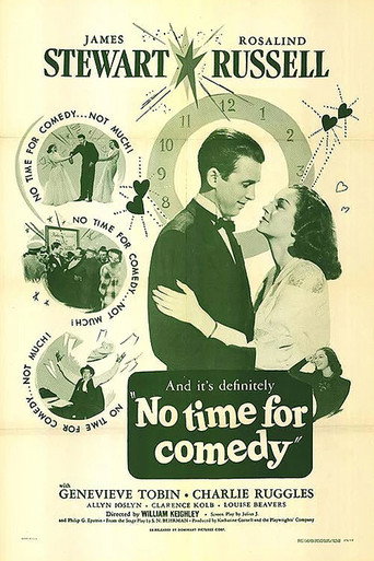 Póster de No Time for Comedy