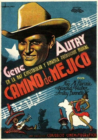 Póster de Down Mexico Way