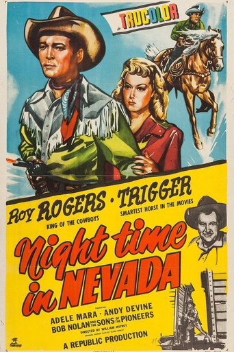 Póster de Night Time in Nevada