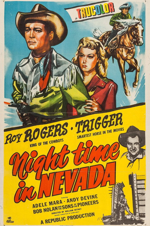 Póster de Night Time in Nevada