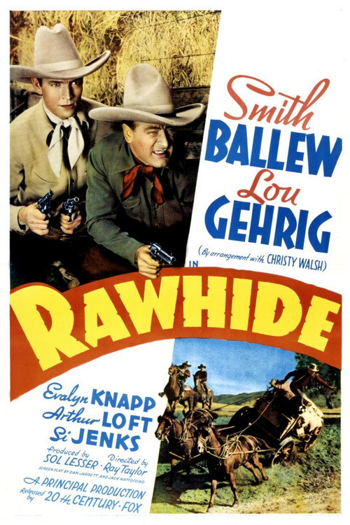Póster de Rawhide