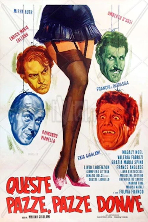 Póster de Queste pazze, pazze donne