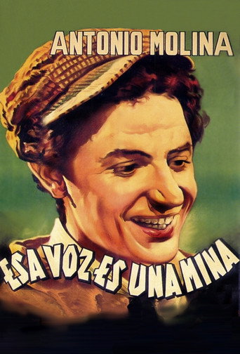 Póster de Esa voz es una mina