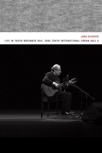 Póster de João Gilberto – Live in Tokyo november 8 & 9, 2006 Tokyo International Forum Hall A
