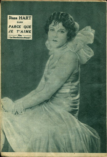 Póster de Parce que je t'aime