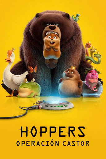Póster de Hoppers: Operación castor